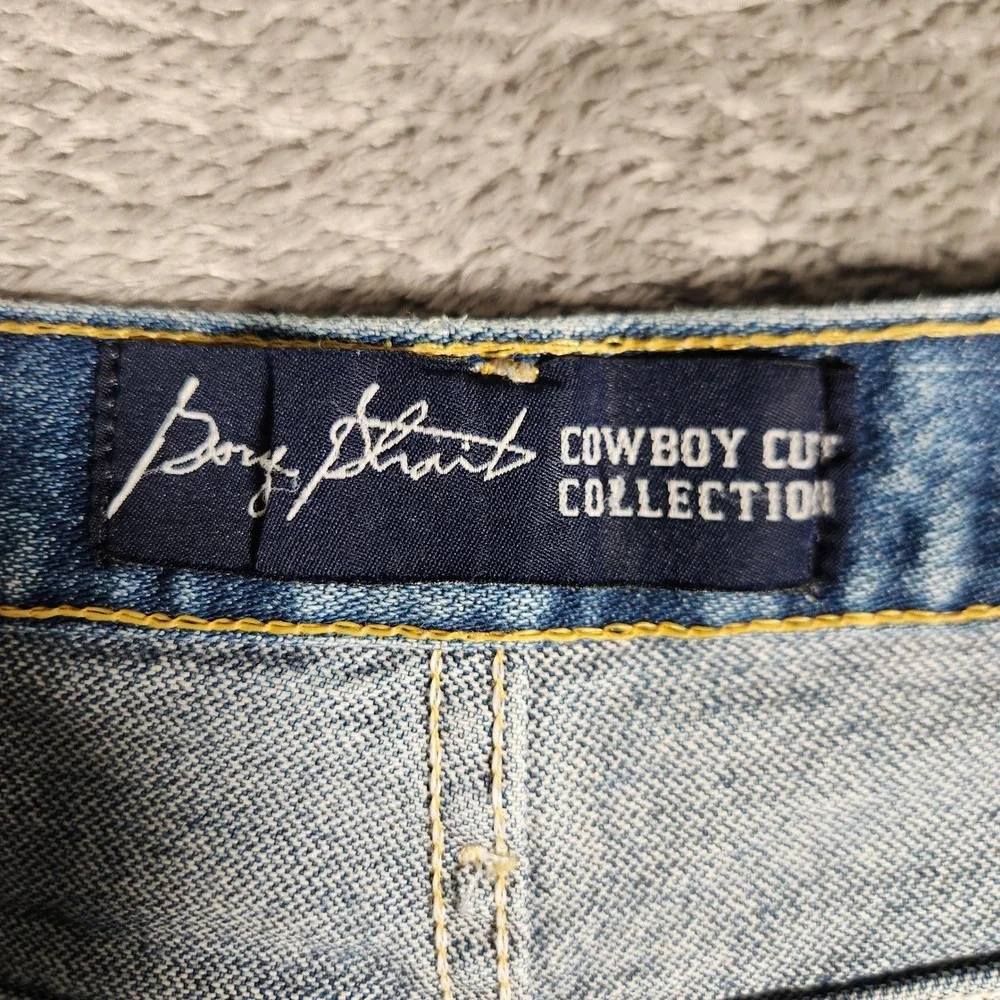 Wrangler Jeans Mens 38X30 Blue George Strait Cowboy Cut 31MGSHD Denim Cowboy Cut